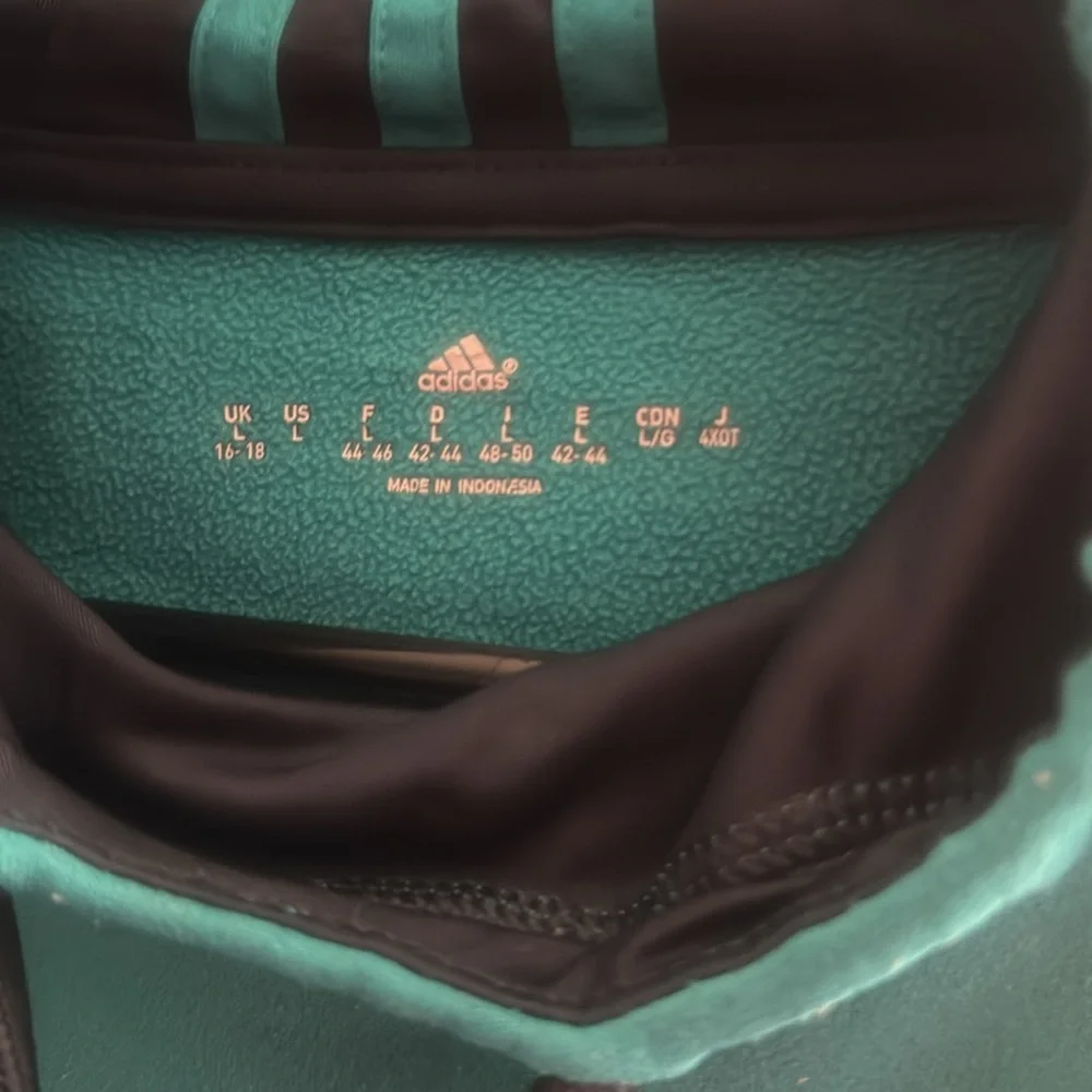 Teal adidas sweatshirt - Picture 2 of 4